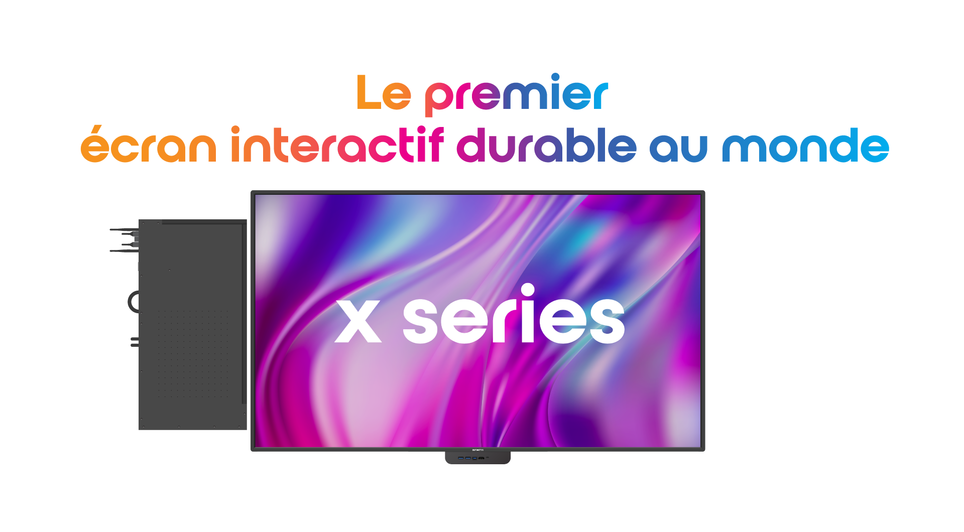 InfinityPro Série X, Génération 4 écran interactif