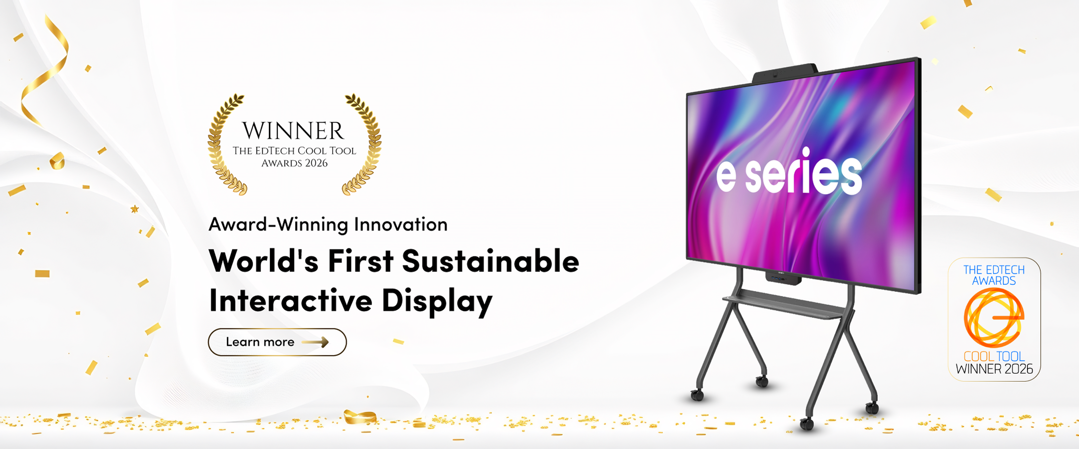 InfinityPro Edtech Awards Banner
